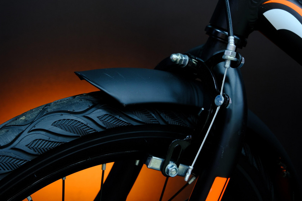 Lorak Junior 20 Boy Матовый Чёрный/Оранжевый