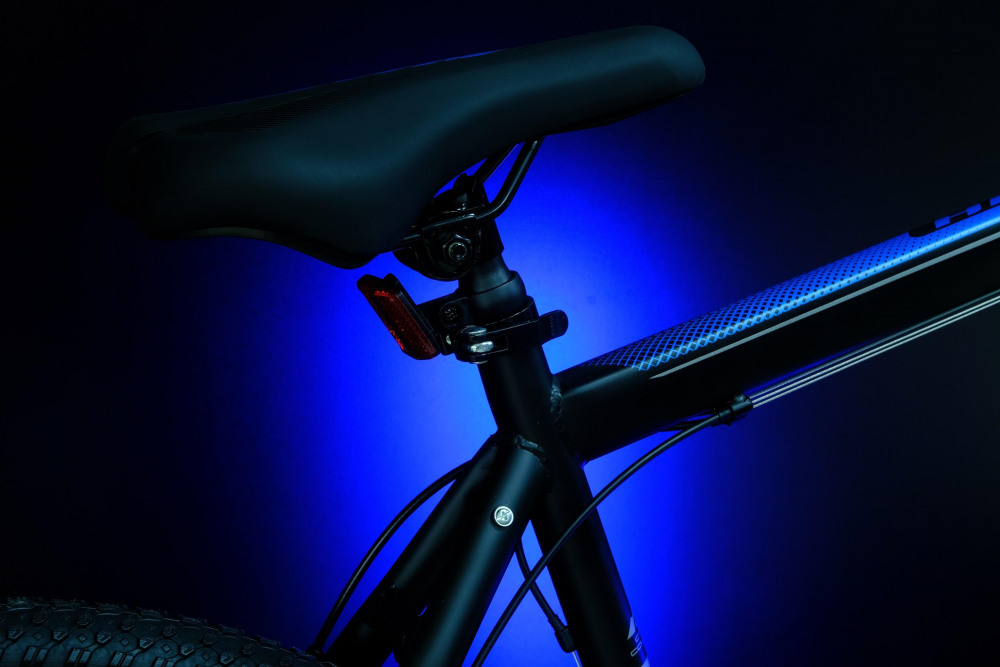 HEAM ALPHA 29 Prom Матовый Чёрный/Синий рама 19 (на рост 171-182)