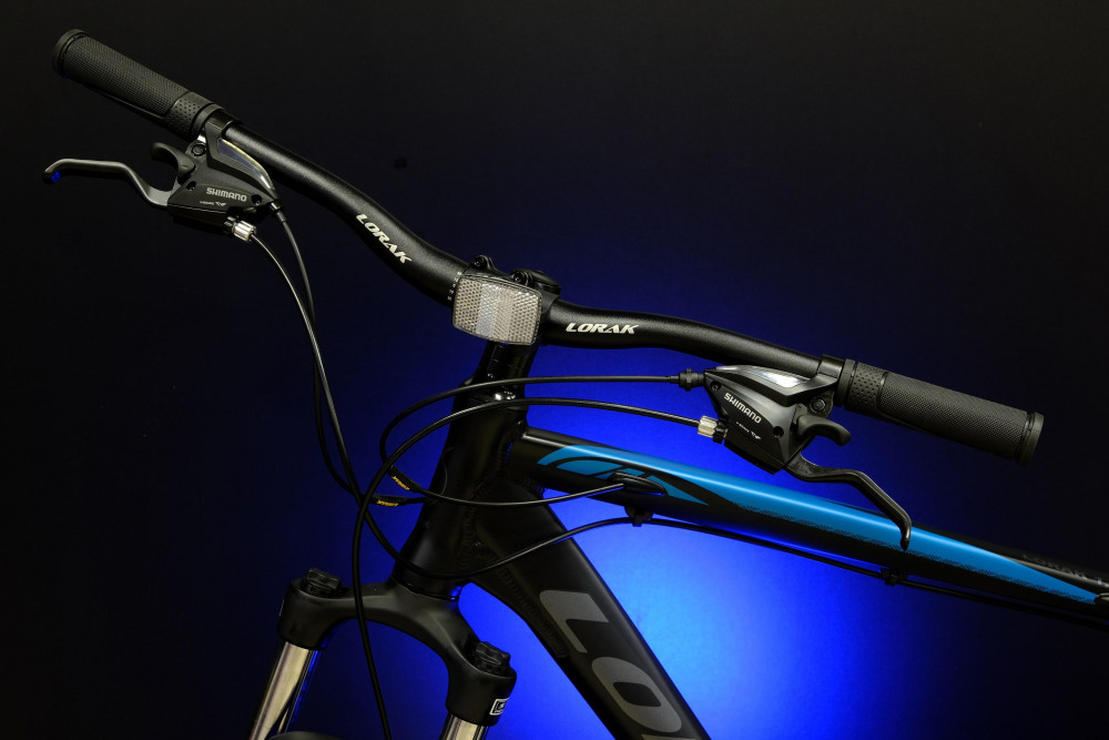 Lorak 1.0 Матовый Чёрный/Синий рама 21 (на рост 183-190) (27.5)