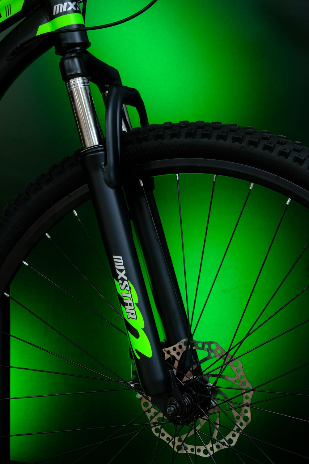 MIXSTAR N27,5 Чёрный/Зелёный