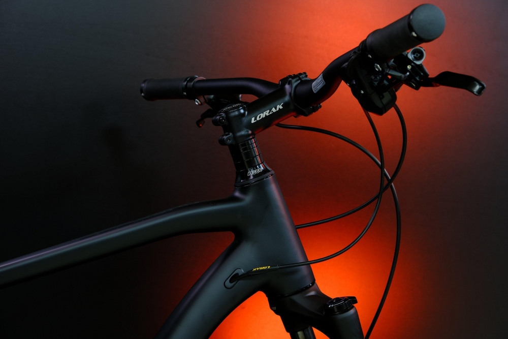 LORAK Sel 9900 Матовый Чёрный 21р (на рост 183-190)