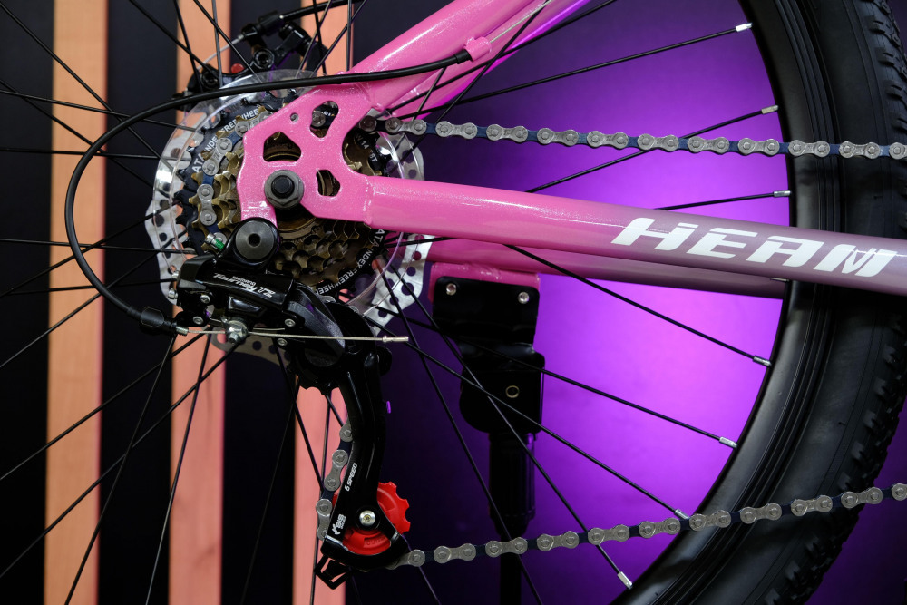 Heam FOX 26 Girl Серый/Розовый рама 15 (на рост 141-160)